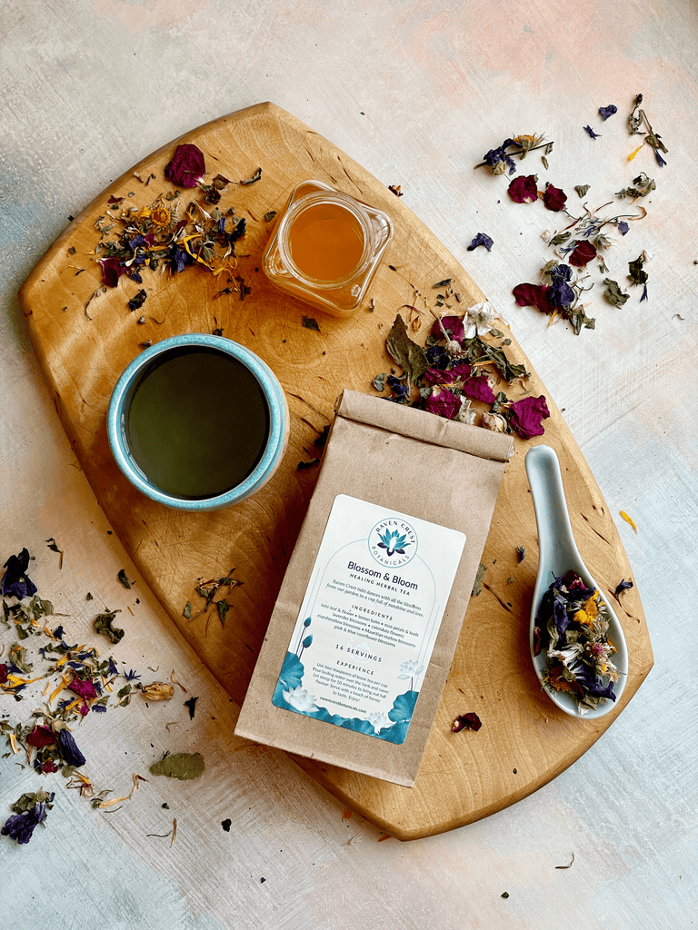 Blossom & Bloom Herbal Tea – Raven Crest Botanicals